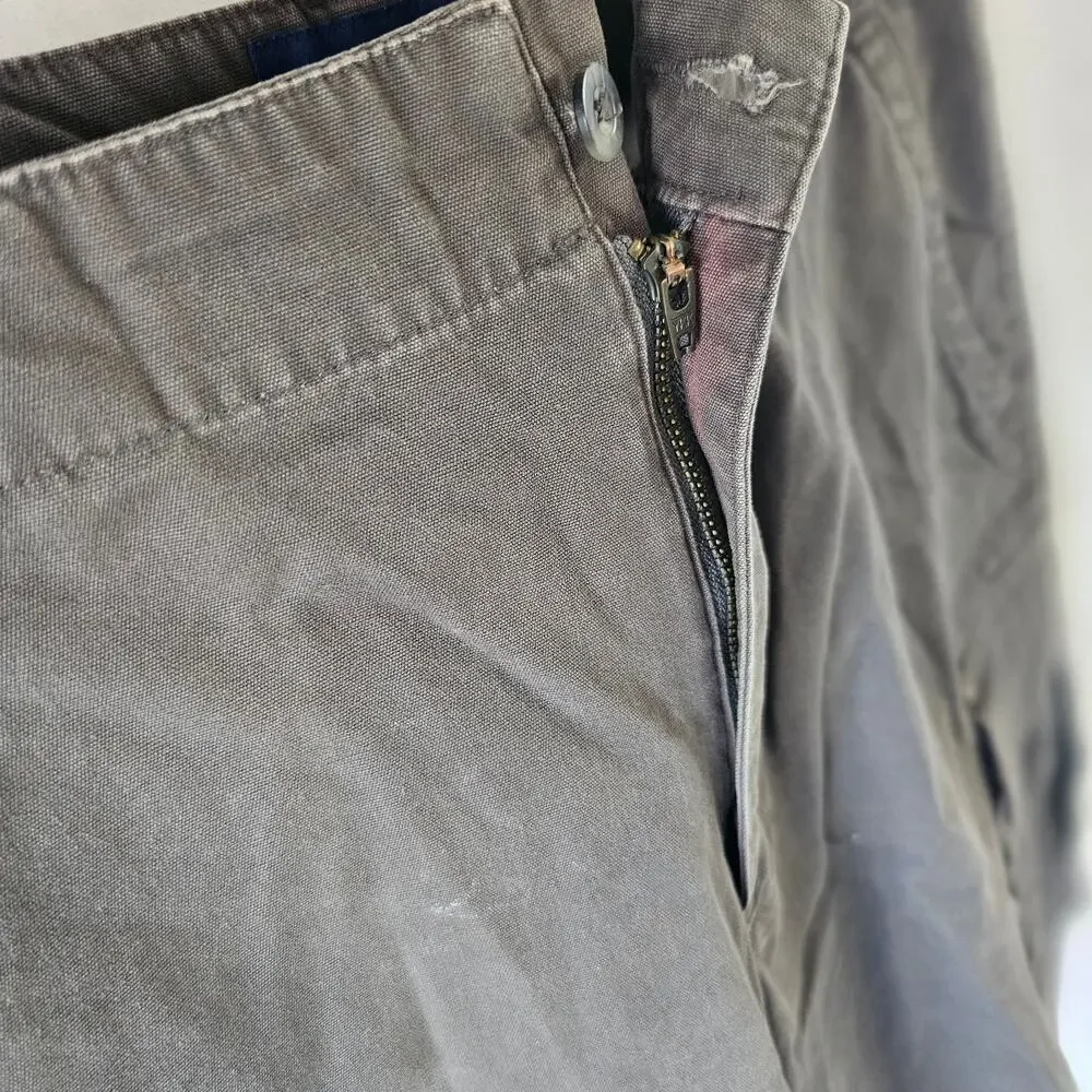 Club Room by Charter Club Men's Gray Cargo Shorts, Size 34